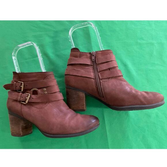 Josef Seibel Brown leather Britney 02 ankle boots 37 (US 6) Made in Germany - Picture 8 of 16